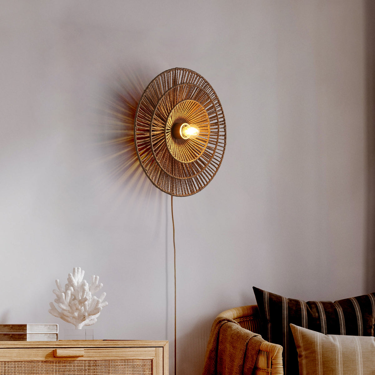 Wave Layer Wandlamp Ø40