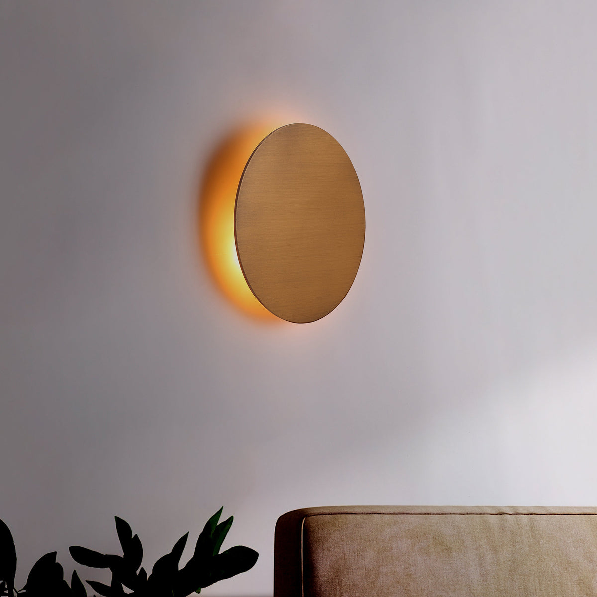 Lori Wandlamp Ø40 Messing