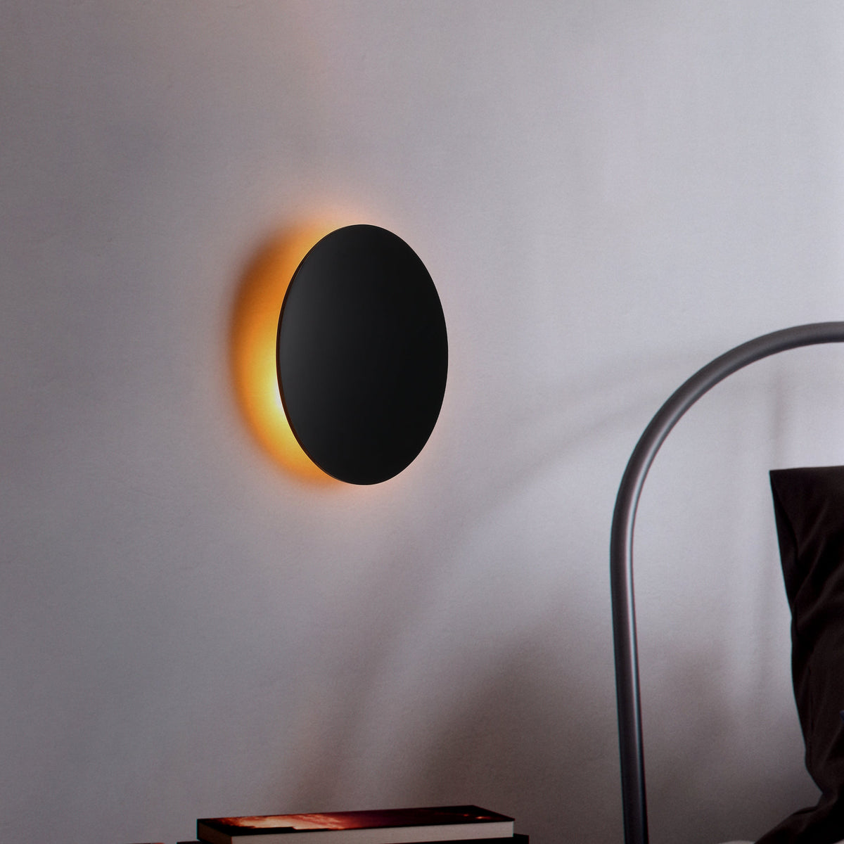 Lori Wandlamp Ø30 Zwart