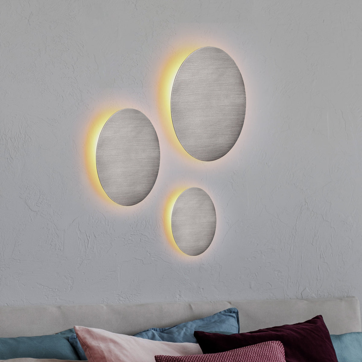 Lori Wandlamp Ø40 Titanium