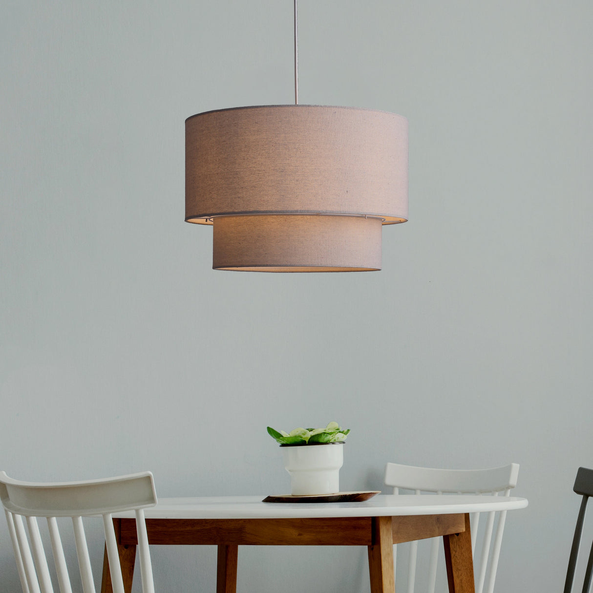 Twice Hanglamp Ø45 Linnen