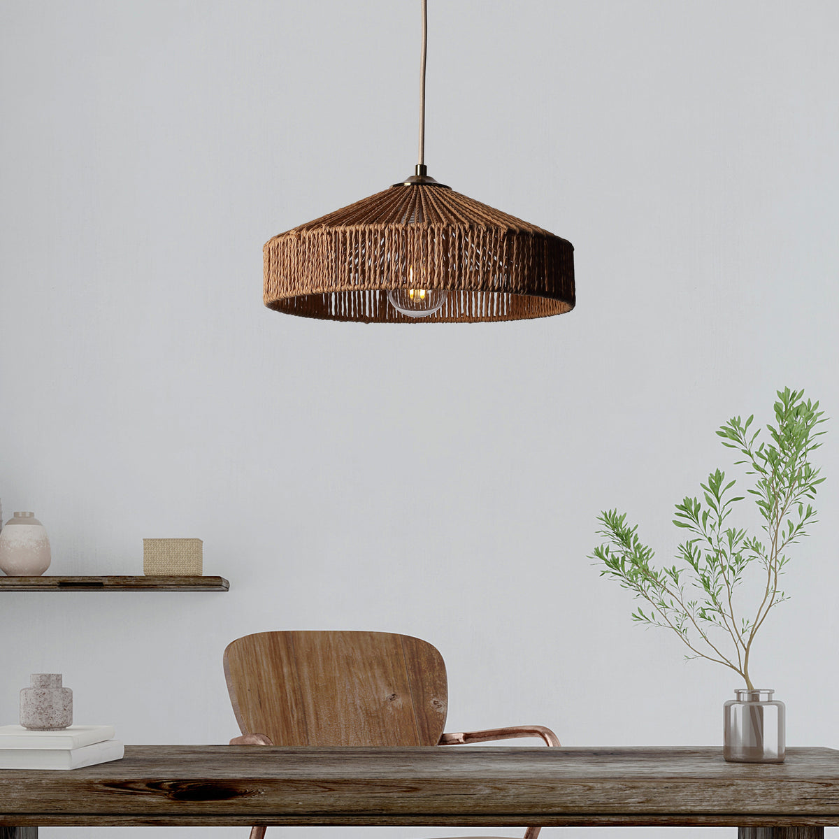 Casablanca Braided Hanglamp Ø30