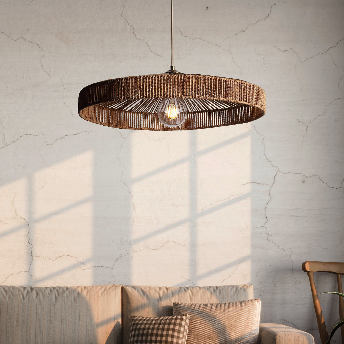 Casablanca Braided Hanglamp Ø50