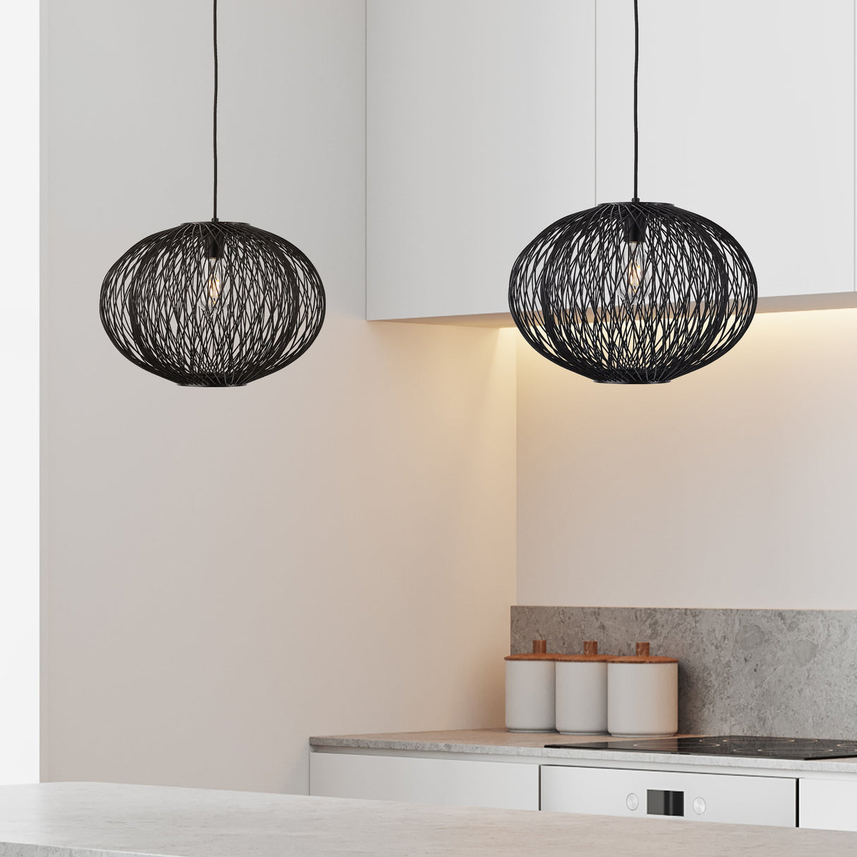 Valence Hanglamp Ø46 Zwart