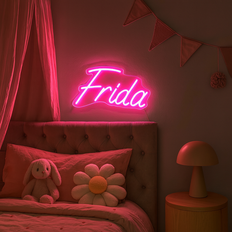 Neon Naamlicht Roze