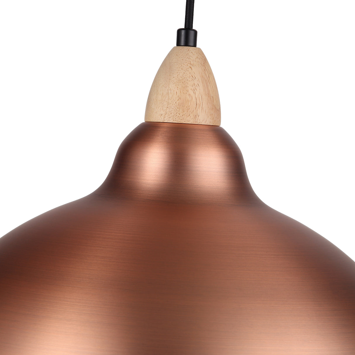 Oak Hanglamp Ø35 Geborsteld Koper