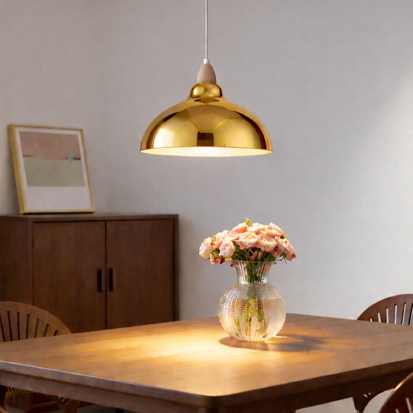 Oak Hanglamp Ø35 Glanzend Messing