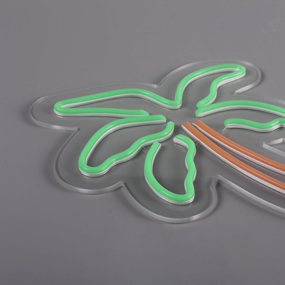 Palm Tree Neon Vägglampa