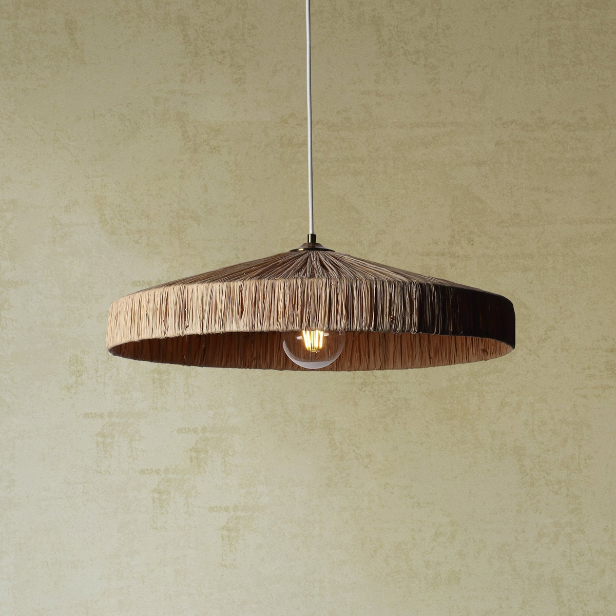 Casablanca Raffia Hanglamp Ø50