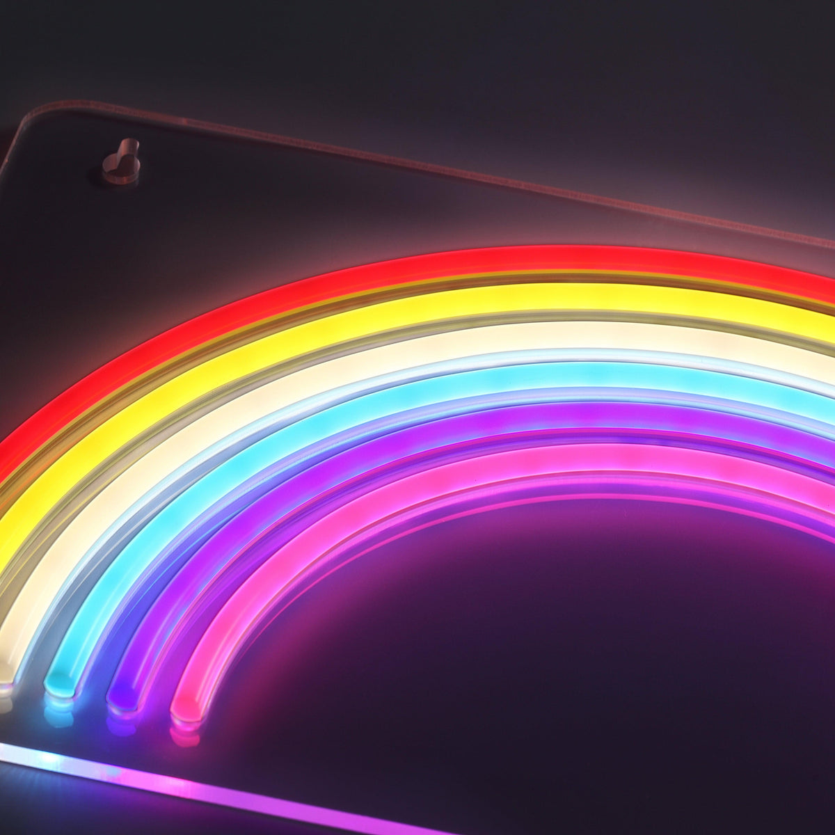 Rainbow Neon Vägglampa-Lampconcept.se