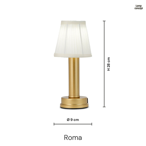 Roma LED Draadloze Messing