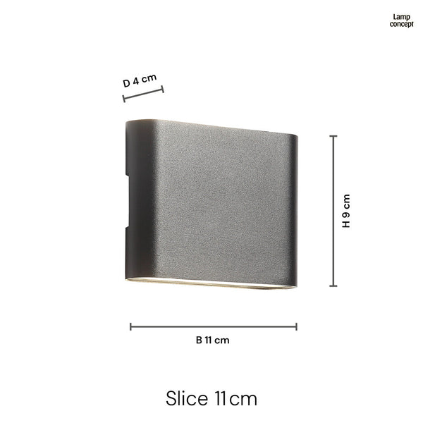 Romano 11cm LED IP54 Buiten