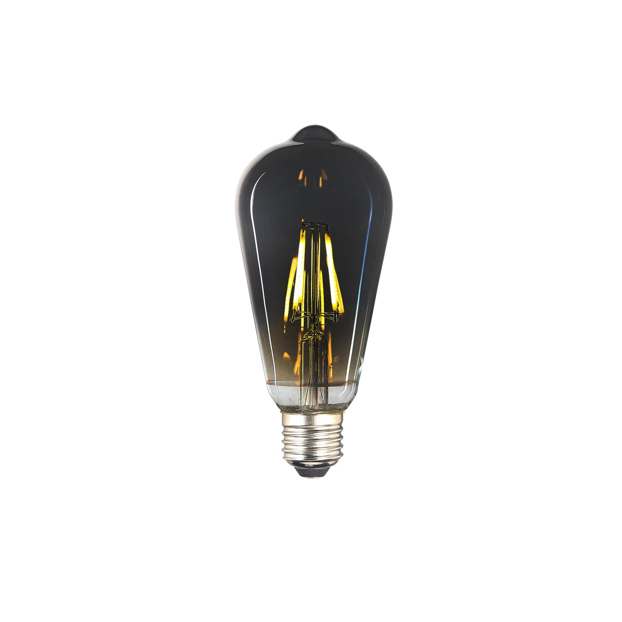 E27 4W 2200K ST64 Smoke-Lampconcept.se
