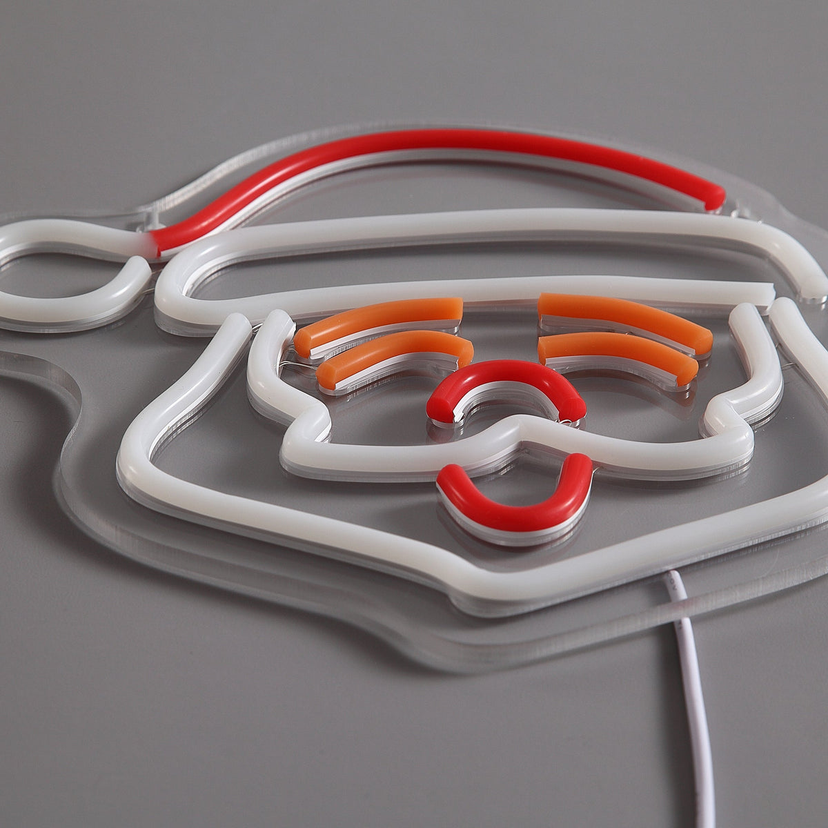 Tomte Neon Vägglampa-Lampconcept.se