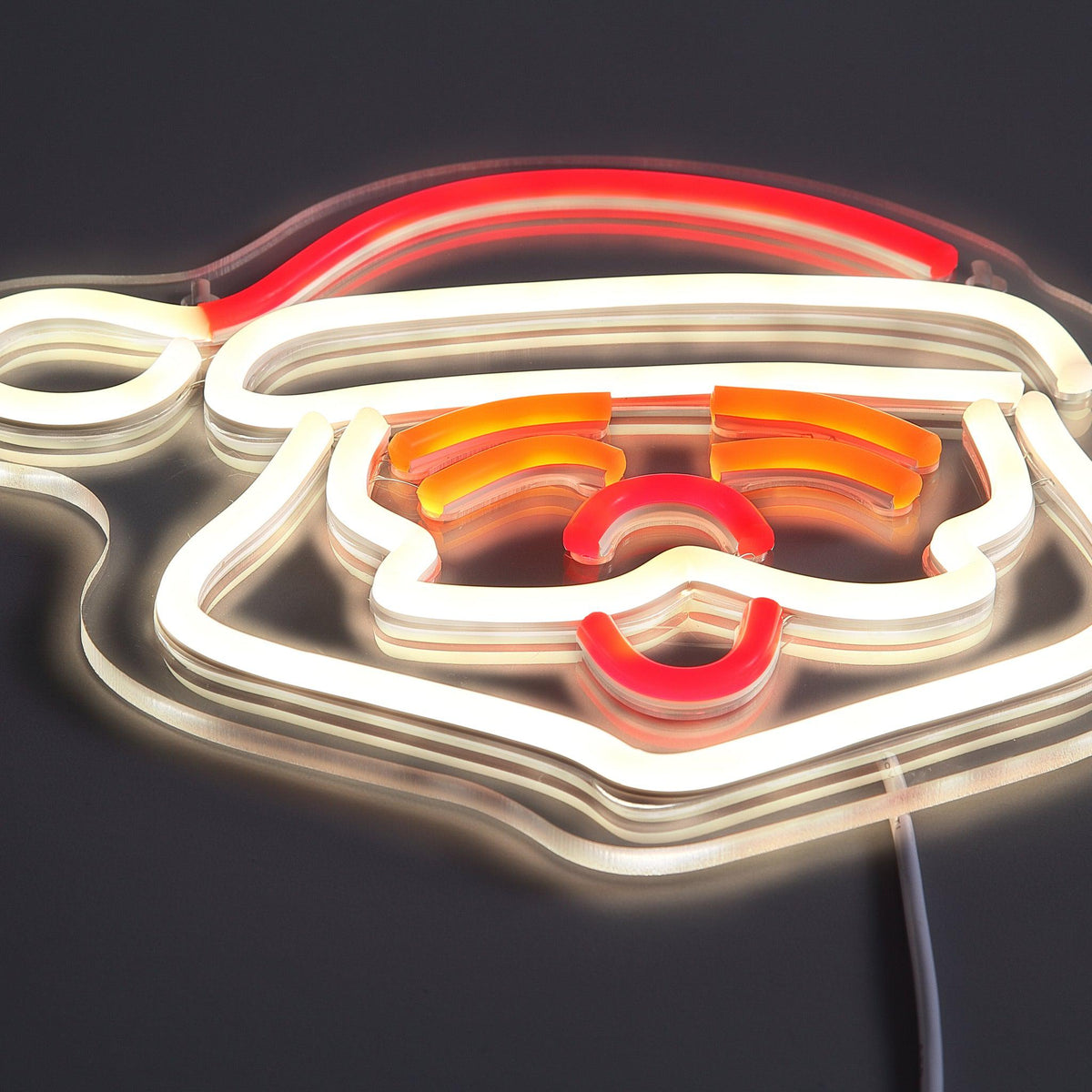 Tomte Neon Vägglampa-Lampconcept.se