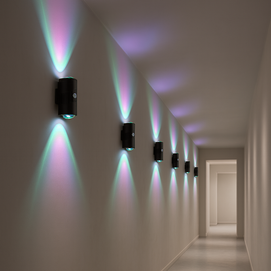 Daisy Draadloos Sensorlamp Zwart RGB