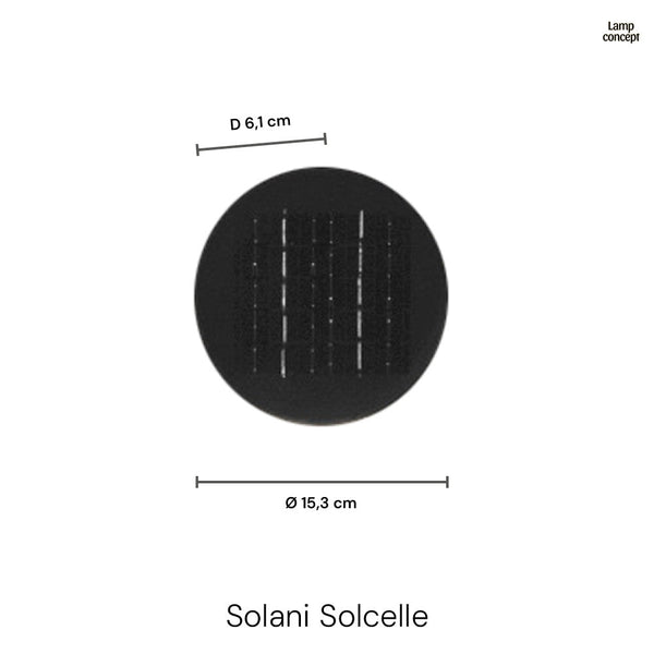Solani Solar Wandlamp