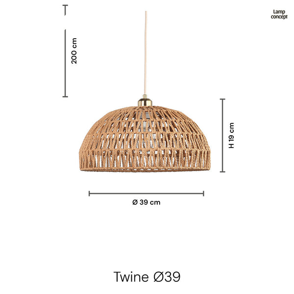 Twine Hanglamp Ø39