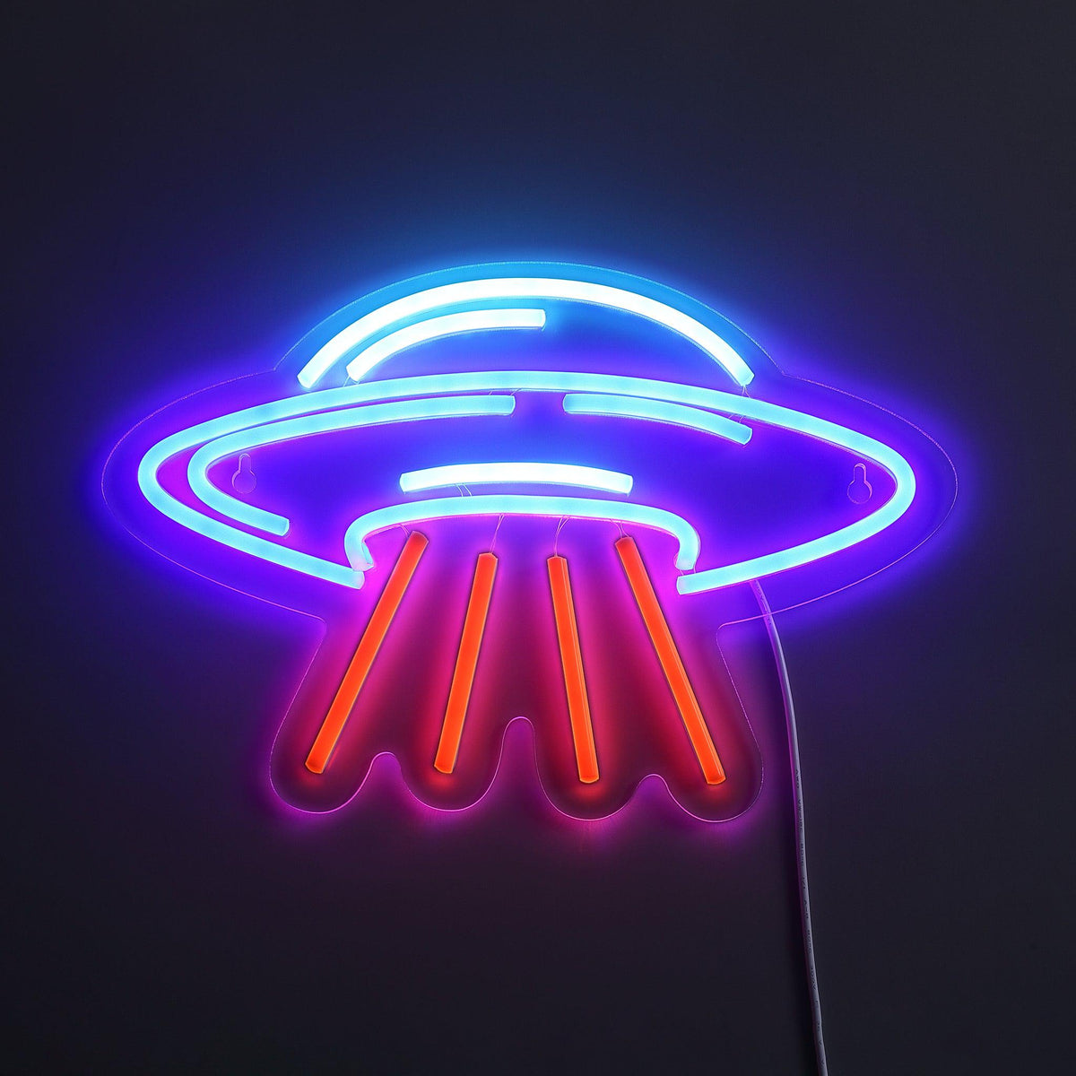 UFO Neon Vägglampa-Lampconcept.se