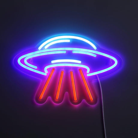 UFO Neon Vägglampa-Lampconcept.se