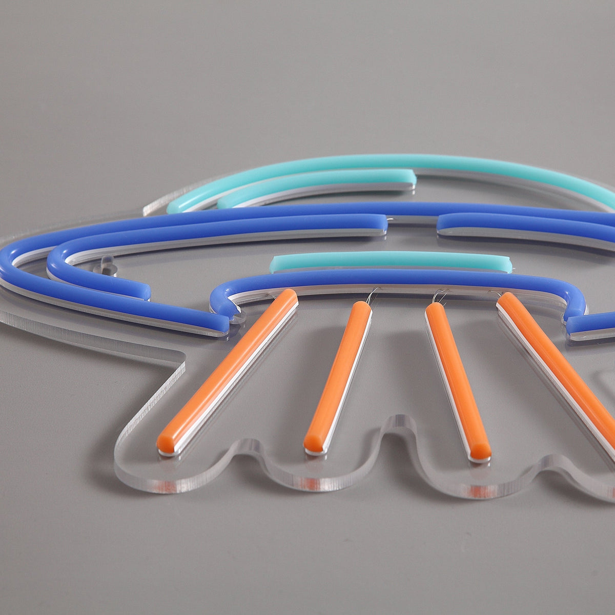 UFO Neon Vägglampa-Lampconcept.se