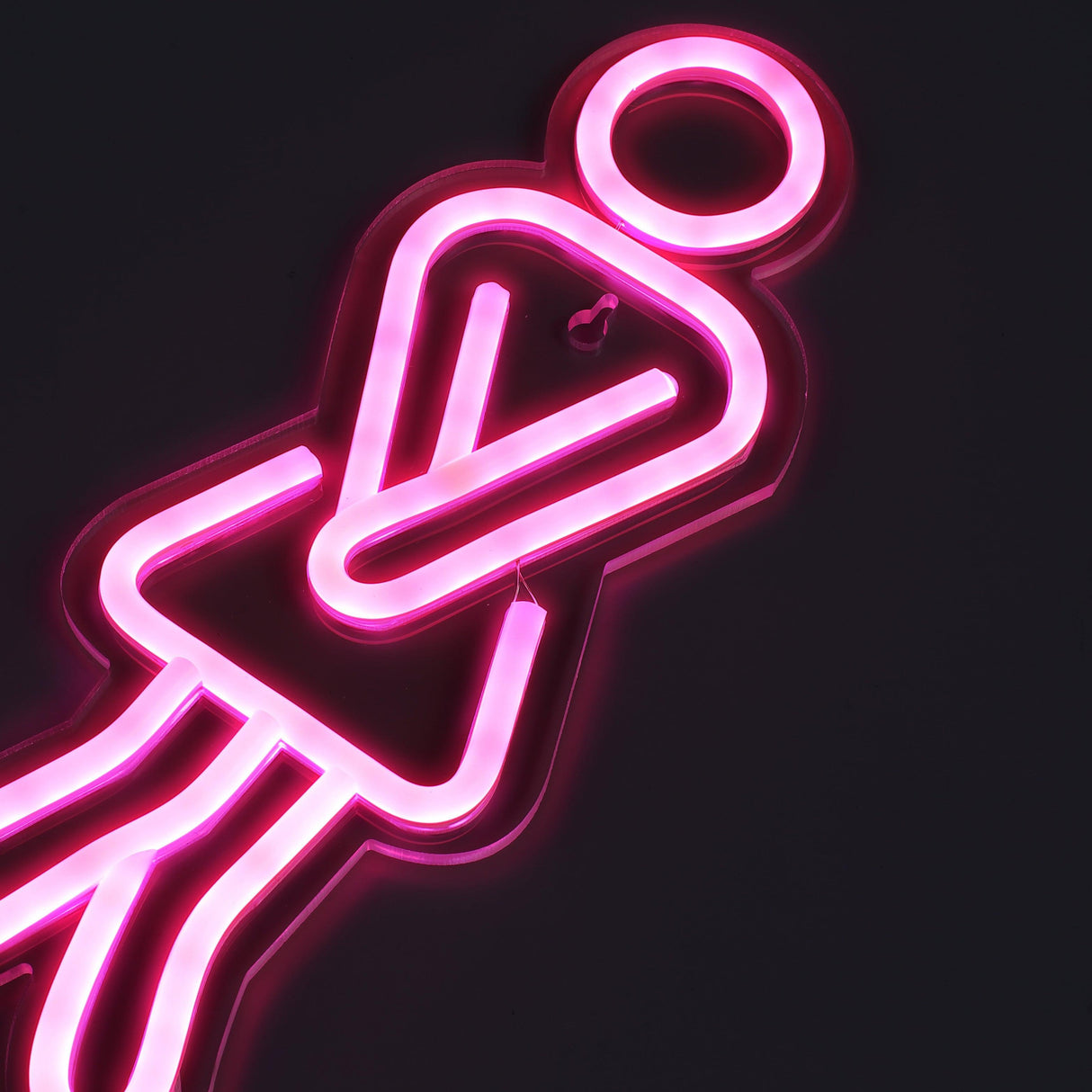 WC Woman Neon Vägglampa-Lampconcept.se