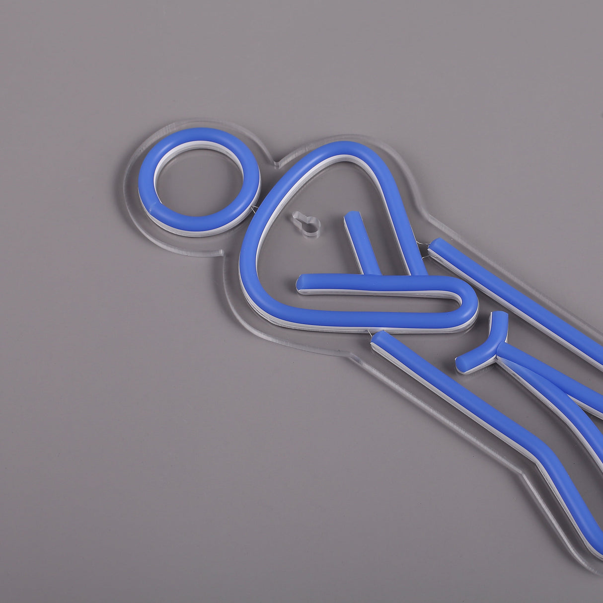 WC Man Neon Væglampe