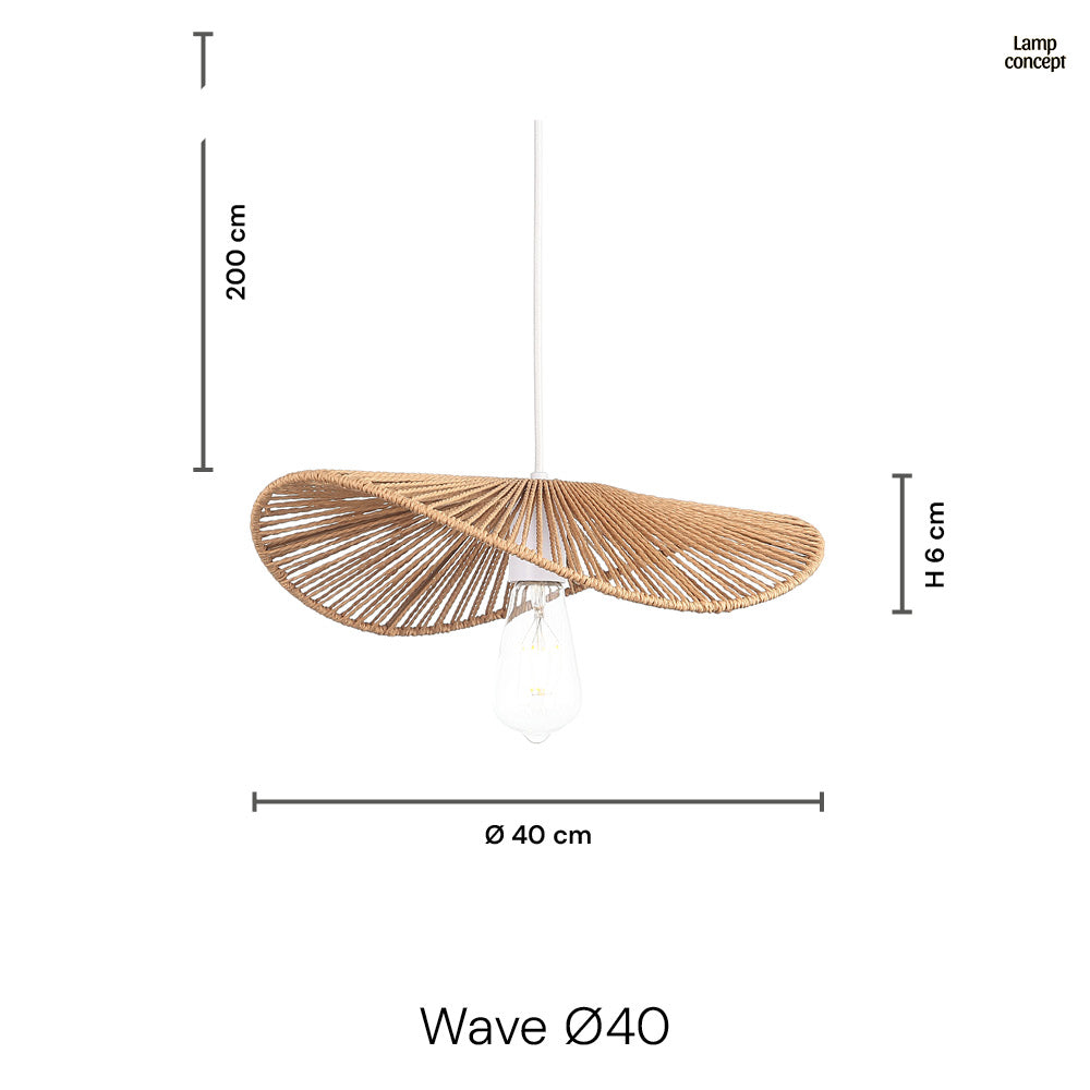 Wave Hanglamp Ø40