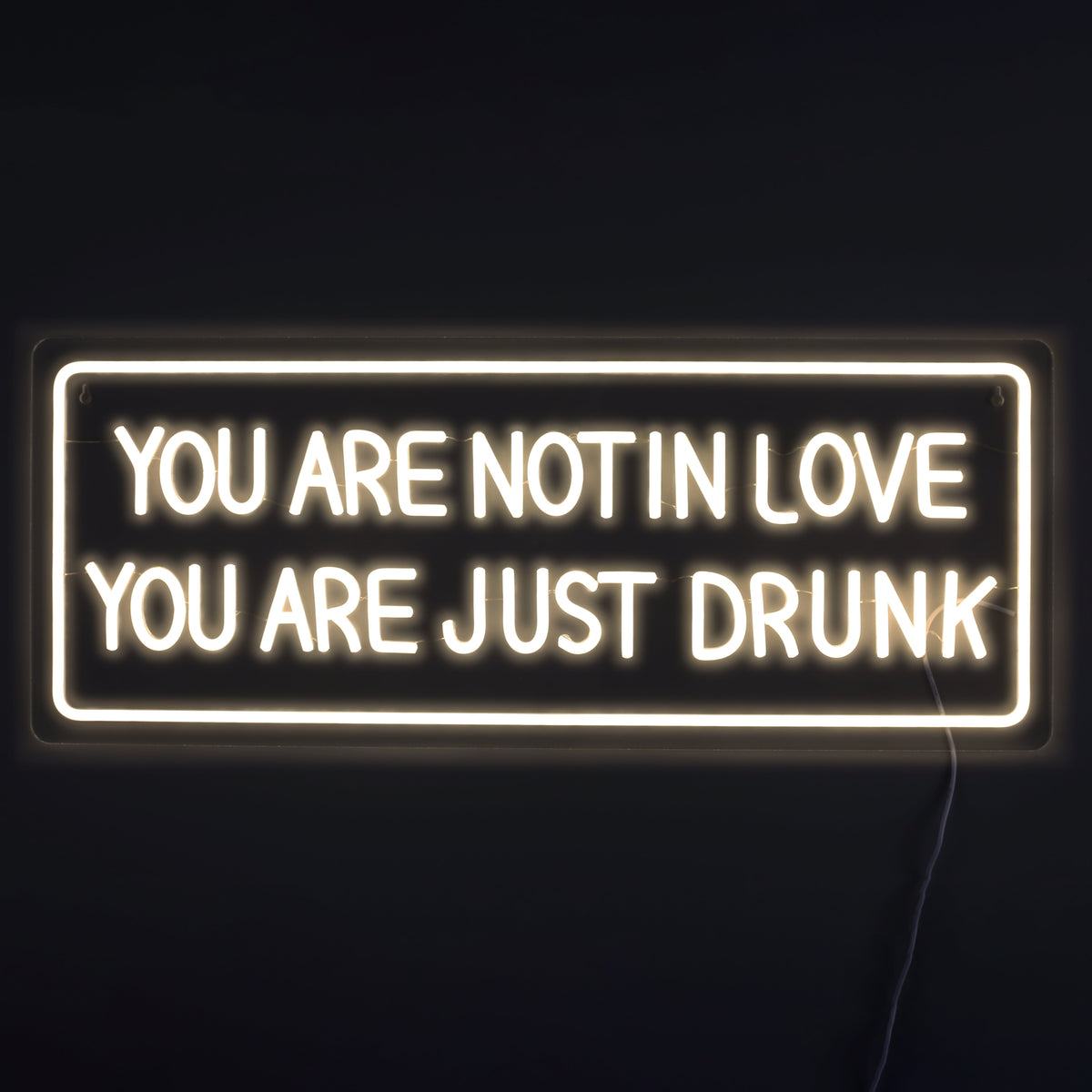 Youre Not In Love Neon Vägglampa-Lampconcept.se