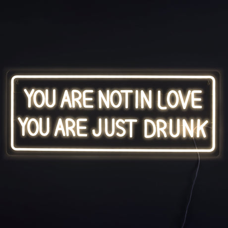 Youre Not In Love Neon Vägglampa-Lampconcept.se