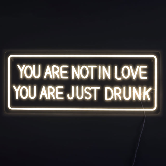 Youre Not In Love Neon Vägglampa-Lampconcept.se