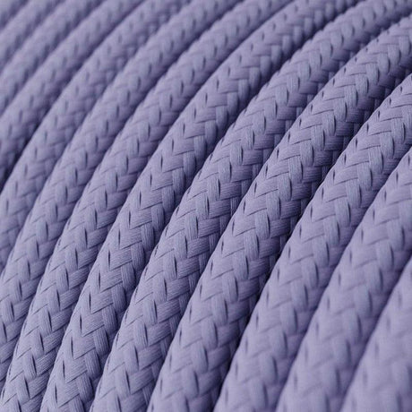 Textilkabel Violett Violett Lila-Lampconcept.se