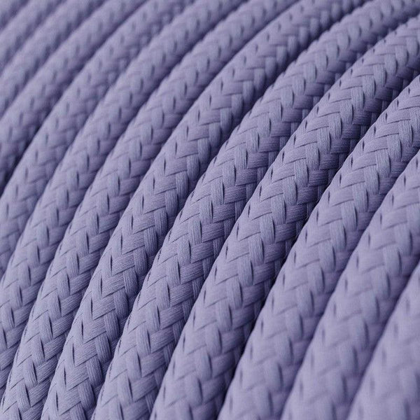 Textilkabel Violett Violett Lila-Lampconcept.se