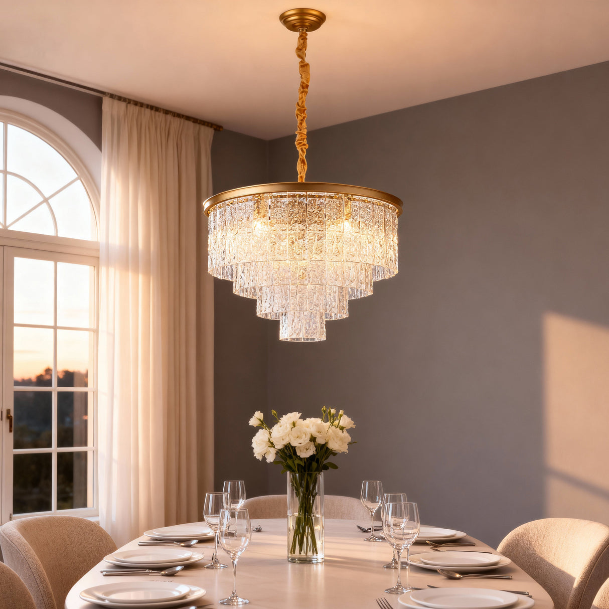 Kiruna Kroonluchter Ø60