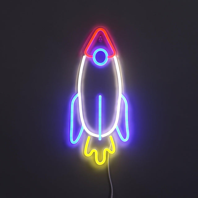 Rocket Neon Vägglampa-Lampconcept.se