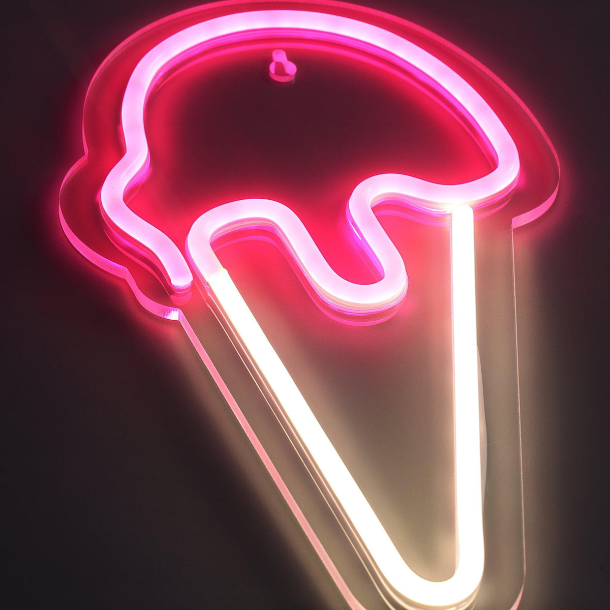 Ice Cream Neon Vägglampa-Lampconcept.se