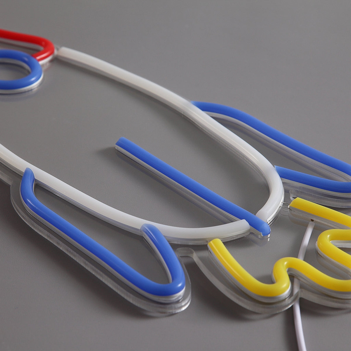 Rocket Neon Vägglampa-Lampconcept.se