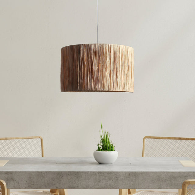 Raffia Taklampa Ø40-Lampconcept.se