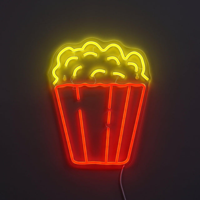 Popcorn Neon Vägglampa-Lampconcept.se