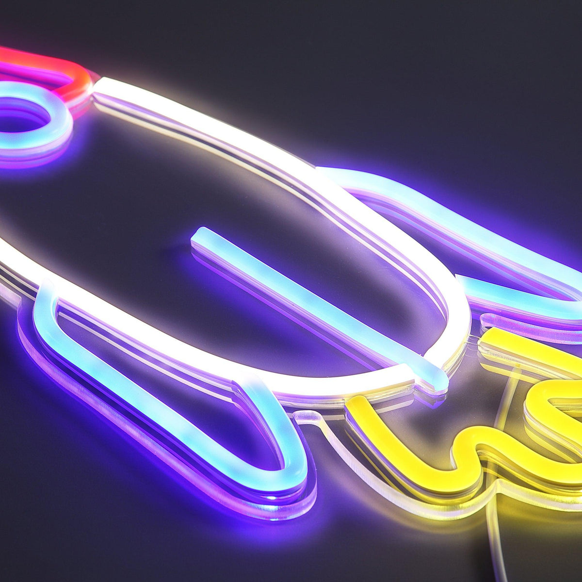 Rocket Neon Vägglampa-Lampconcept.se