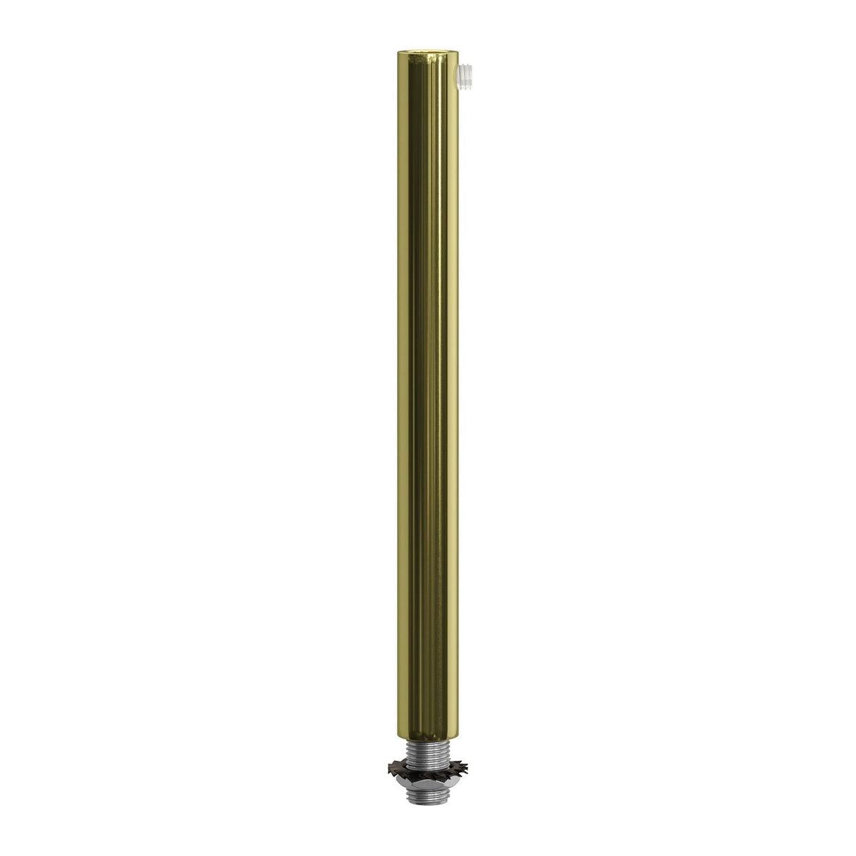 Cylinder Kabelklämma 15cm Klar Mässing-Lampconcept.se