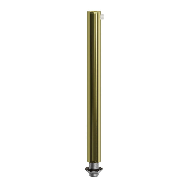 Cylinder Kabelklämma 15cm Klar Mässing-Lampconcept.se