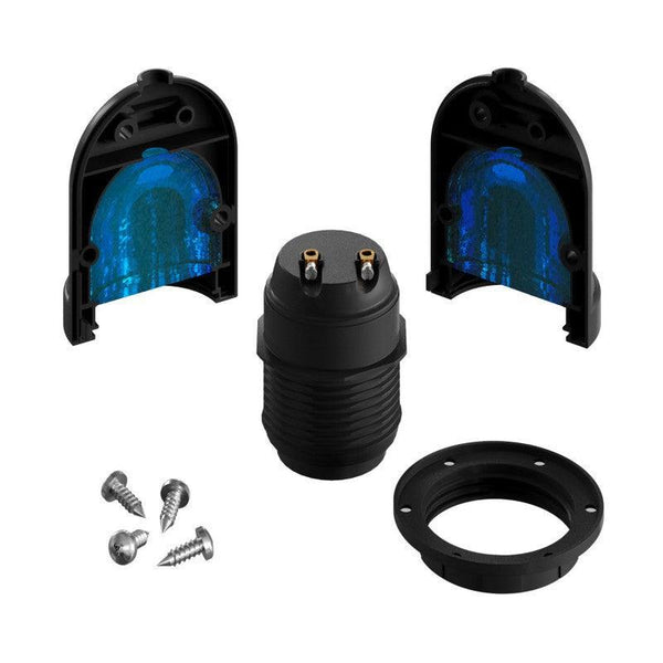 Eiva Utomhusuttag Med Ring Svart-Lampconcept.se