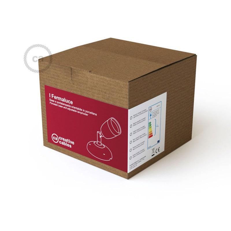 Fermaluce 90° Vägglampa Porslin Gul-Lampconcept.se