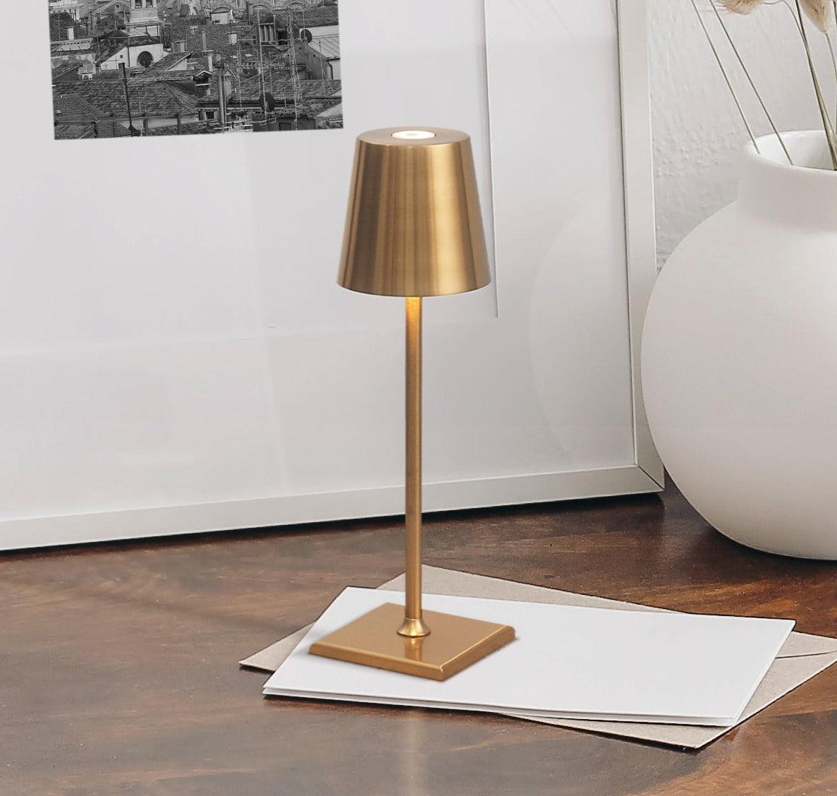 Garda Mini 24cm Sladdlös Mässing-Lampconcept.se