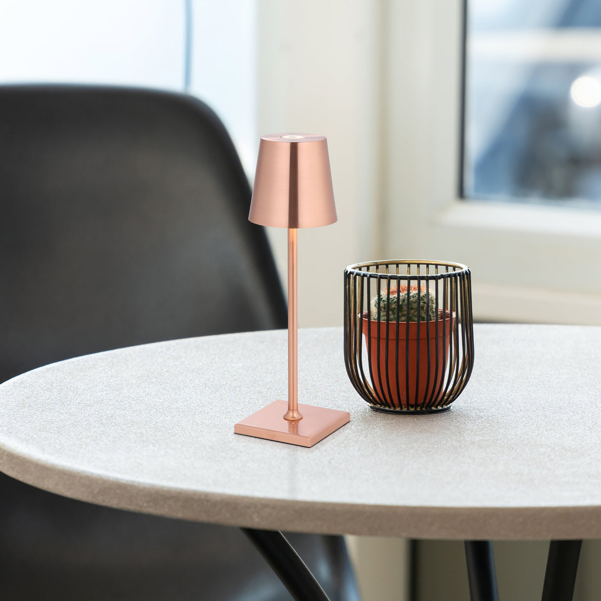 Garda Mini 24cm Sladdlös Koppar-Lampconcept.se