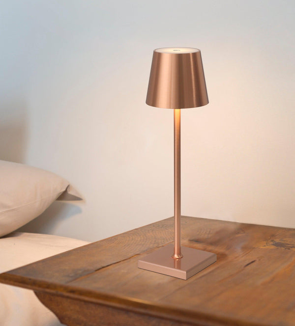 Garda 38cm Sladdlös IP54 Koppar-Lampconcept.se