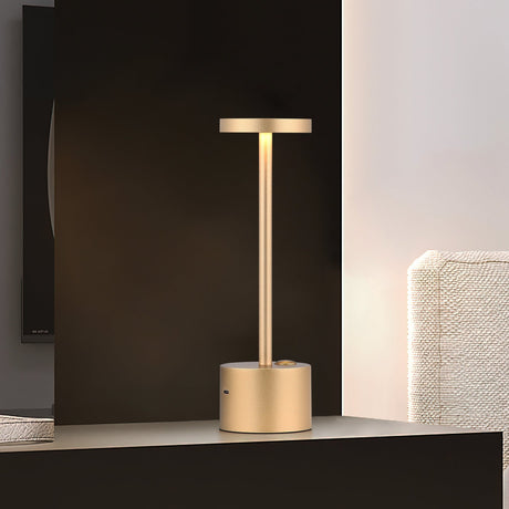 Bologna Mini LED Sladdlös Bordslampa Mässing-Lampconcept.se