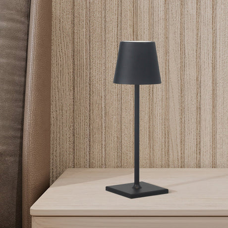 Garda Medium 30cm Sladdlös Svart-Lampconcept.se