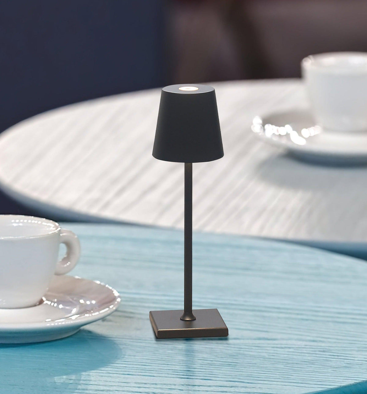 Garda Mini 24cm Sladdlös Svart-Lampconcept.se